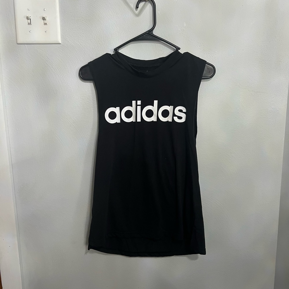 Black Adidas running tank top - Picture 2 of 4